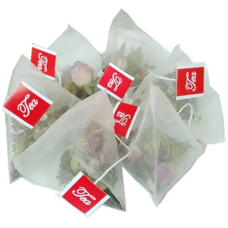 100pcs/Big Nylon Filter Tea Bag Heat Seal Filter Paper Tea Bags Paper Roll Corn Nonwoven Fabric Empty Tea Bag