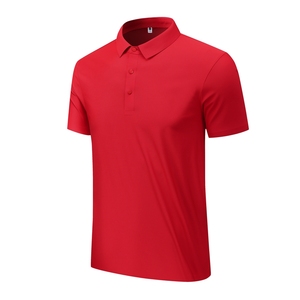 Camiseta Deportiva Personalizada para Hombre, Camiseta de Golf, Camisetas Deportivas Casuales, Transpirables, de Nailon y Elastano para el Cuello, 220 g, Deportiva, Lisa - Product Image 4
