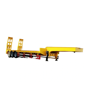 Remorque surbaissée hydraulique à 3 essieux pour équipement lourd, en acier, 50 pieds - Product Image 5