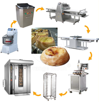 Machines et équipements de boulangerie industrielle, machines à fabriquer du pain pour hamburgers, machines à fabriquer du pain de boulangerie, machines à fabriquer du pain brioche