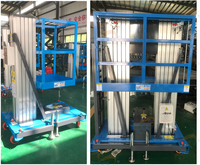 Plateforme élévatrice mobile à ciseaux en aluminium ZTCL 4-14M, petite plateforme élévatrice aérienne, plateforme de travail en hauteur - Leader