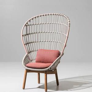 New Product <b>Stackable</b> Rope Outdoor <b>Garden</b> Dining <b>Chair</b> Furniture Restaurant Terrace Hotel Patio Metal Leisure <b>Chairs</b> - Product Image 4