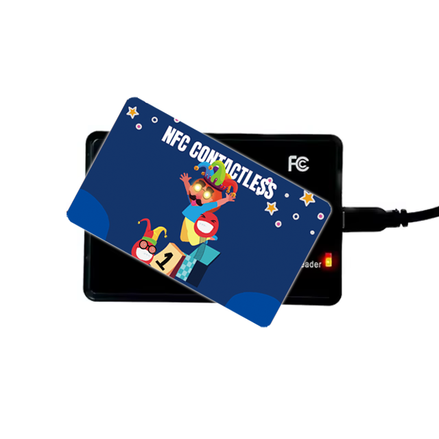 Smart Union Portable LED Light Access Control Card NFC Contactless Tracking for for Communication Networking (Model