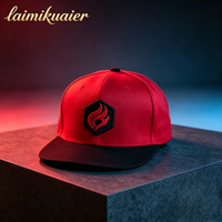 Casquettes Snapback Personnalisées avec Logo de Marque Brodé en 3D, Lettres Haute Définition, Blocs de Couleurs, Casquettes Snapback Personnalisées OEM ODM, Chapeaux Tendance