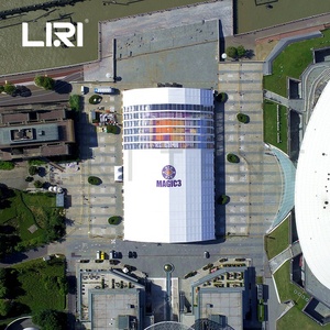 Grande Tente d'Événement Sportif Semi-permanente en Dôme Polygone Mobile avec Tribune - Product Image 2
