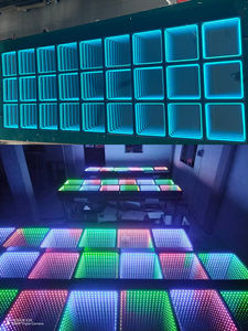 3D magnético portátil infinito fiesta DJs y músicos escenario LED pista de baile Iluminación escenario <span class=keywords><strong>para</strong></span> bodas - Product Image 2
