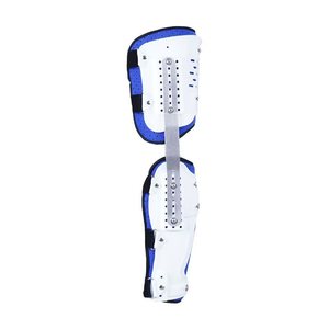 Attelle réglable pour la cheville et le genou avec soutien de la cuisse et du mollet, équipement de protection respirant pour les jambes - Product Image 1