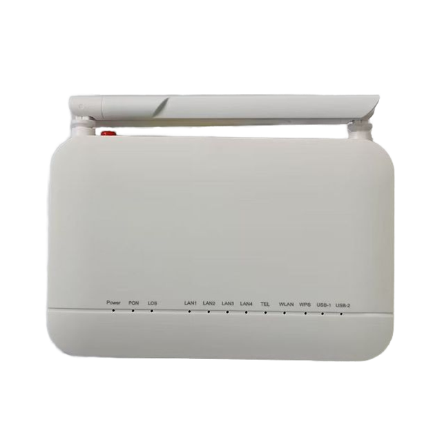 Flagship WiFi 6 AX3000 XPON ONU Dual Band 4GE+1POTS+USB FTTH ONT Modem Compatible with Huawei/ZTE/Nokia OLT