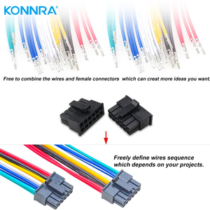 Molex Micro-Fit 3.0mm Passo JST PCB SMT DIP Wire-to-Board Kit Conector de Terminais Elétricos 2 12 Pin Plug Soquete para Alimentação - Product Image 3
