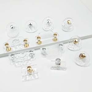 Acrylic Nhựa Không Thường Xuyên Trong Suốt Chân Vàng Nhỏ Xử Lý Trang Điểm Bảng Ngăn Kéo Đa Năng Hiện Đại Tối Giản Trang Trí Xử Lý - Product Image 1