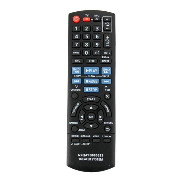 Wholesale Remote Control for PANASON N2QAYB000623 Home Theater Controller SC-XH150 SA-XH150 Factory Price Have Stock