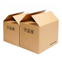 Boîtes en carton ondulé pliables, personnalisables, recyclables, écologiques, réutilisables, biodégradables, avec poignée pour whisky, boissons énergisantes