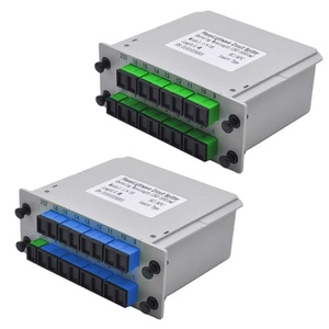 Splitter PLC a Cassetta LGX 1x8 1x16 1x32 1x64 SC APC UPC G657A2 Modulo Plug-in per Inserimento Scheda Fibra Ottica per GPON EPON FTTH <span class=keywords><strong>ODN</strong></span> - Product Image 3