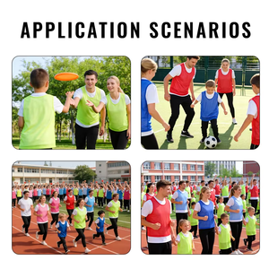 Équipement d'entraînement de football <span class=keywords><strong>personnalisé</strong></span> : dossards de football, maillots de sport, dossards d'entraînement réversibles pour juniors – Prix très raisonnable - Product Image 6