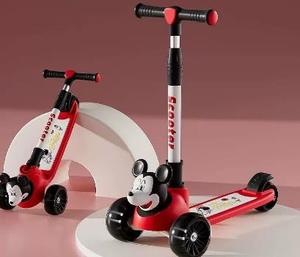 Extra-Wide Board Children's <strong>Scooter</strong> Adjustable Height Light up <strong>3</strong> <strong>Wheels</strong> Foldable Kick <strong>Scooters</strong> <strong>for</strong> Kids Toddlers <strong>3</strong>-6 <strong>Years</strong> <strong>Old</strong> - Product Image 2