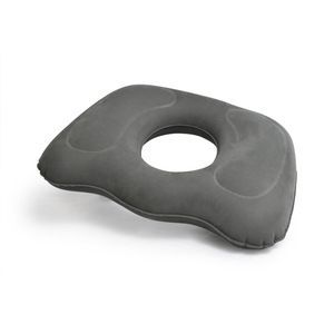 Cojín de Asiento de Felpa para Alivio de Hemorroides, Color Gris, Felpa Flocada, Firmeza Media, para Oficina, Sala de Estar, Dormitorio, Estudio - Product Image 2