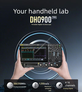 Rigol l'oscilloscopio digitale DHO924S 250mhz supporta la funzione di analisi del grafico di bodo - Product Image 4