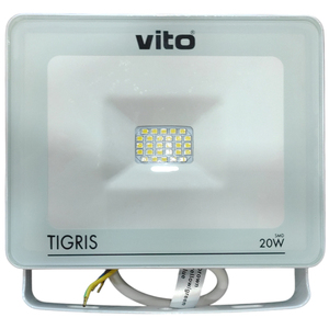 Projecteur LED SMD Vito Tigris 20W pour extérieur IP65 Blanc froid - Product Image 1