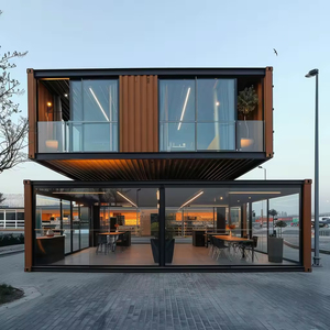 Easy Installation 20ft Flat Pack 2 Story Modern Design Customized Color Container <b>House</b> with 1 Year Warranty for Warehouses - Product Image 1