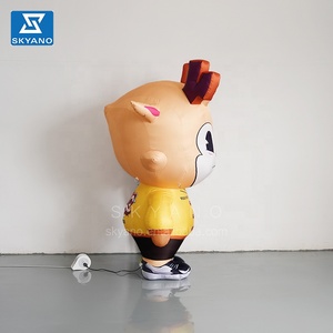 Mascotte <span class=keywords><strong>gonflable</strong></span> personnalisée <span class=keywords><strong>de</strong></span> cerf <span class=keywords><strong>de</strong></span> dessin animé Sculpture <span class=keywords><strong>gonflable</strong></span> <span class=keywords><strong>de</strong></span> personnages <span class=keywords><strong>de</strong></span> dessins animés décorations artistiques - Product Image 3