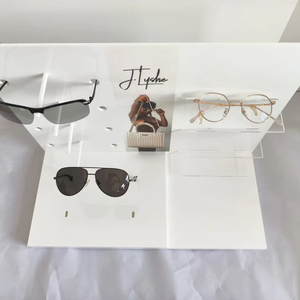 Acrylic Countertop kính hiển thị đứng cho cửa hàng bán lẻ Kính mát hiển thị giá - Product Image 6