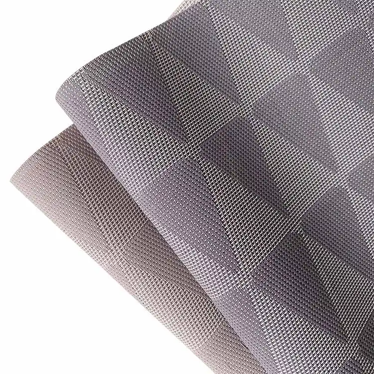 Woven Placemats Heat Resistant Stain Resistant Non-Slip Vinyl Insulation Placemats Washable Durable Luxurary Elegant Table Mats