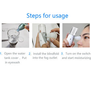 Humidificador para Ojos Secos de Uso Doméstico, Pulverizador de Vapor para Ojos, Máquina Portátil para Hidratar los Ojos, Nebulizador para Ojos, Modelo de Clase II UN203 - Product Image 5