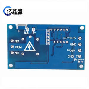 Module de relais 6-30V 10A, interrupteur, déclencheur, circuit de temporisation, minuterie, unidirectionnel, 250VAC/30VDC - Product Image 4