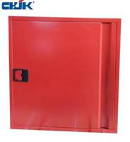 Armoire de rangement pour enrouleur de tuyau d'incendie avec serrure, en acier au carbone, équipement flexible de protection incendie et de lutte contre les incendies d'urgence