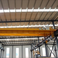 Pont roulant industriel à double poutre certifié CE ISO, hauteur de levage personnalisée, portée sur mesure