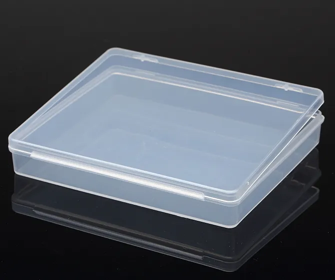 OEM Packing Case Transparent Portable Multi Purpose Small PP Material Boxes Clear Mini Storage Plastic Box