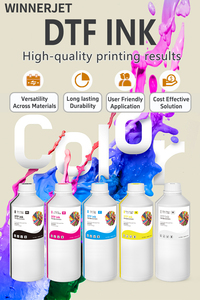 Chất lượng cao 1kg dtf Pet phim mực C M Y K màu trắng mực cao cấp dtf mực cho Epson xp600 L1800 l1805 i3200 dtf máy in - Product Image 6