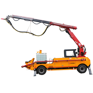 WHP38H Tunnel-Diesel-Elektrische Beton-Nassspritzmaschine für Bolzenverlegung und Spritzbeton-Unterstützung Hocheffiziente 96KW Tunnelmaschine - Product Image 3