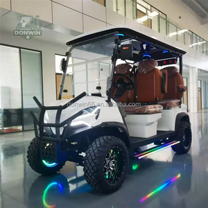 Scenic Area 4 <strong>Seat</strong> Electric <strong>Golf</strong> <strong>Buggy</strong> 72V Lithium Luxury 14in Hub One Key Start Carplay Wireless Charger - Product Image 5