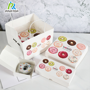 Cajas para Donuts con Ventana Transparente y Diseño Personalizado, Empaque Grande para Pasteles y Postres Dulces - Product Image 4