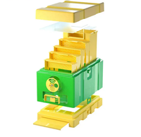 Nouvelle conception HDPE abeille reine boîte d'accouplement en plastique ruche d'abeille mini boîtes d'accouplement