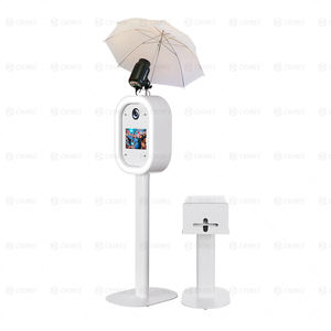 آلة DSLR photobooh بيضاوية Salsa Shell لحفلات الزفاف والمناسبات iPad سطح برو متوافق مع متعة البيع - Product Image 1