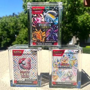 ブースターバンドルアクリルケース磁気蓋99% UVポケモンドブースターバンドルディスプレイアクリルケースブースターバンドルアクリルケース - Product Image 3