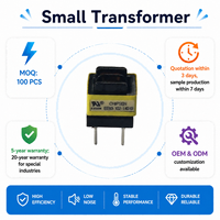 Transformateur de commutation horizontal haute fréquence EE8.3 personnalisé pour alimentation de driver LED, transformateur Flyback
