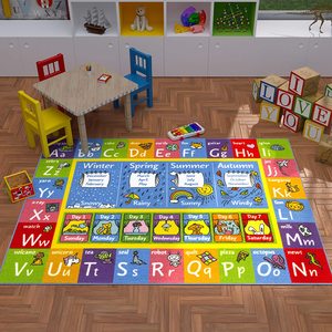 ילדים לשחק שטיח מחצלת Abc ילדים שטיחים לחדר משחקים לעבות Playmat חינוך שטיחים - Product Image 4