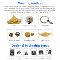 Argent créatif en forme de dollar américain, épinglettes mignonnes en émail doux époxy, épinglettes drôles en métal, badges