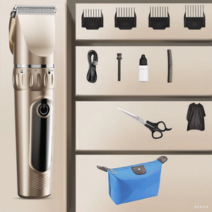 Tông đơ cắt tóc hiện đại làm tròn lời khuyên gốm thân thiện với da mịn cắt hành động ngăn ngừa kích ứng da đầu nhạy cảm hộ gia đình - Product Image 5