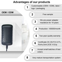 Alimentation universelle 24v 0.8a 1a 1.25a 1.5a Meilleur adaptateur secteur pour arbre de Noël