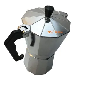 गर्म बिक्री अमेज़न 3/6/9/12 कप इतालवी एल्यूमीनियम MOKA पॉट निर्माता पोर्टेबल expresso कॉफी निर्माता