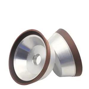 resin bond 200/250mm 11v9 14a1 1000 grit band saw drill sharpener Cbn Hybrid Diamond Grinding Wheels for Solid HSS STeel Tools