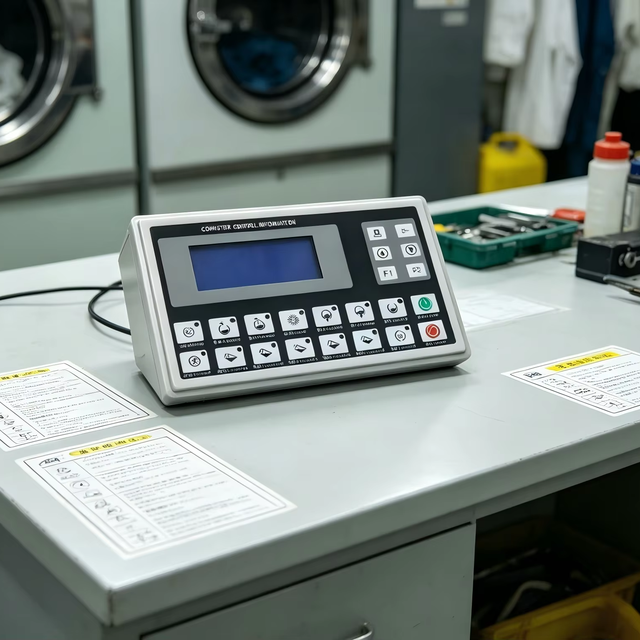 KH326A KINGRAY/OEM Industrial Washer-Extractor Computer Control Panel | Dual-Purpose Washing Machine Circuit Board Key Buttons