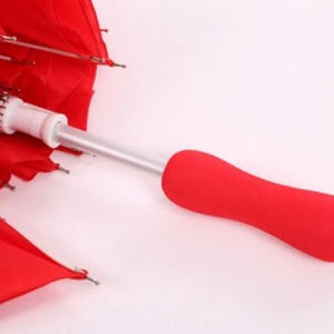 23 Inch Heart Shape Chinese Wedding <b>Umbrella</b> Decoration Red Color Straight Wedding Parasol <b>Umbrella</b> pink - Product Image 5