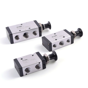 วาล์วควบคุมลมแบบแมนนวล YIBO รุ่น 4R310-10 ขนาด 1/4 นิ้ว สำหรับระบบลม - Product Image 4