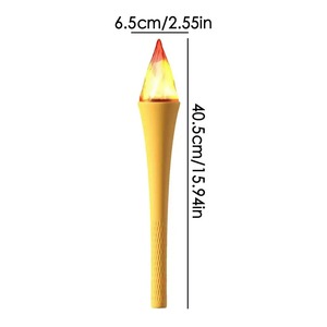 Antorcha Luminosa de Mano, Juguete Decorativo para Fiestas, Antorcha Deportiva con Carga USB y Sensación Realista para la Escuela - Product Image 6