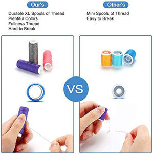 Venta al por mayor 100 piezas Agujas <span class=keywords><strong>De</strong></span> Crochet Kit <span class=keywords><strong>de</strong></span> costura <span class=keywords><strong>de</strong></span> cuero profesional bolsa Durable portátil Kit <span class=keywords><strong>de</strong></span> costura para el hogar conjunto <span class=keywords><strong>de</strong></span> viaje para principiantes - Product Image 3